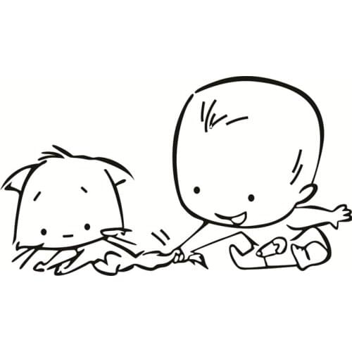 Boy Transparent Clear Stamps Silicone Seals for DIY scrapbooking photo album Card Making