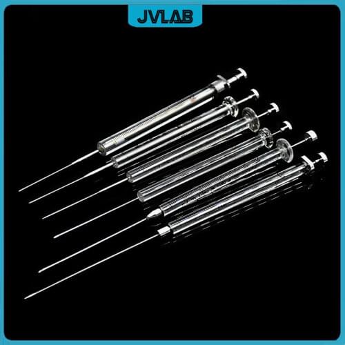 Microsampler Microliter Syringes Micro-injector For Gas Chromatography Injector With Sharp Tip 0.5/1/5/10l/25/50/100/250/1000ul