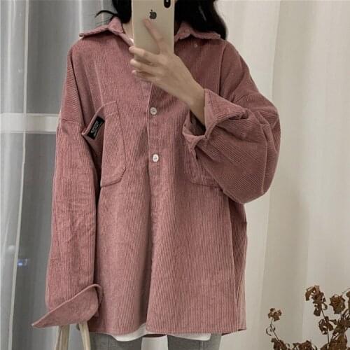 Moringcute Women's Corduroy Shirts