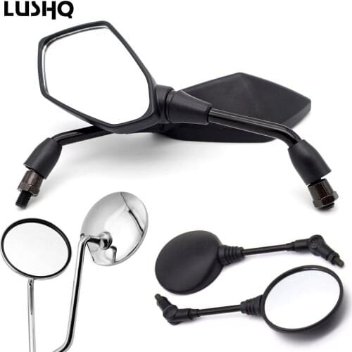 Motorcycle mirror rearview mirror 8mm 10mm accessories for honda dio cbr 929 rr cbr 1100 xx cb1000r crf 250l vfr 800 xr 400