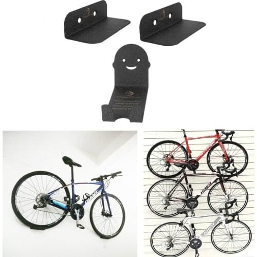 100kg Capacity Bike Wall Mount Bicycle Stand Holder Mountain Bike Rack Stands Steel Hanger Hook Storage Bicycle Accessories