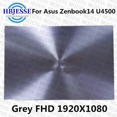 Original Full Assembly With cover 14 inch For Asus Zenbook 14 U4500 U4500F Laptop LED LCD FHD Screen Digitizer Glass Replacement