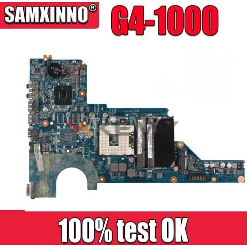 SAMXINNO for HP Pavilion G4-1000 G6 G7 Laptop motherboard 636373-001 HM65 DA0R13MB6E0 DA0R13MB6E1 good quality working well