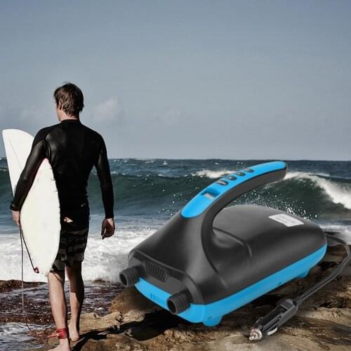 SUP 20 PSI Intelligent Pump Electric Air Pump Dual Stage with 6Pcs Nozzles For Water Sports Outdoor Paddle Board