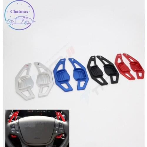 Car-Styling DSG For KIA K3 13-17 K3S 14-17 Cadenza12-15 Aluminum Alloy Steering Wheel Shift Paddle Shifters Extension