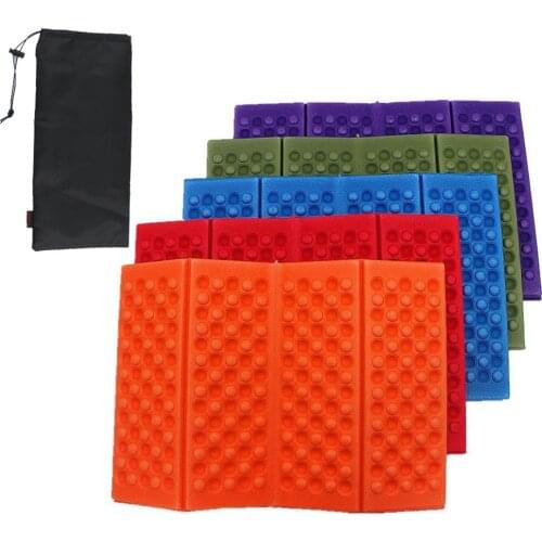 1Set 385*275*11mm Foldable Outdoor Camping Moisture-Proof Waterproof Pad Seat XPE Cushion Portable Chair Mat