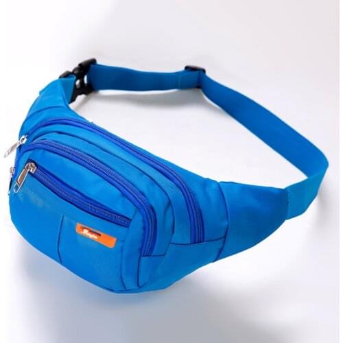 2021 Man Fashion Belt Bag Fanny Packs Multifunction Outdoor Waterproof Bag Male Chest Bags Men Waist Pack