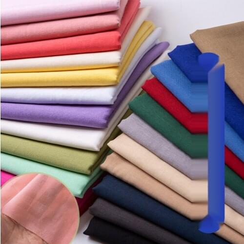 23 solied color natural cotton lining designer fabric baby cotton lining shirt garment fabric for sewing clothes Alibaba Express