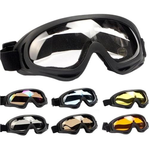 7 Colors Anti Fog Dust Wind UV Ski Snow Snowboard Goggles Helmet Ski Sunglasses Glasses Adjustable Strap