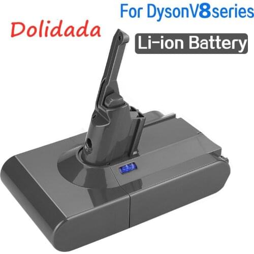 9800mAh 21.6V Battery For Dyson V8 Battery for Dyson V8 Absolute /Fluffy/Animal/ Li-ion Vacuum Cleaner rechargeable Battery