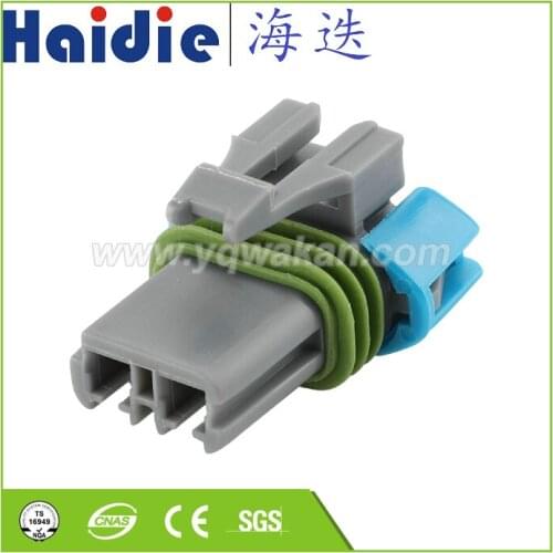 Free shipping 5sets 2pin female auto electric waterproof plastic plug connector 12129487