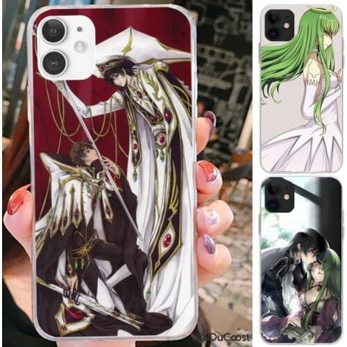 Reall Code Geass Phone Case For iPhone 7 8 Plus X XS Max XR Coque Case For iphone 5s SE 2020 6 6s 11Pro