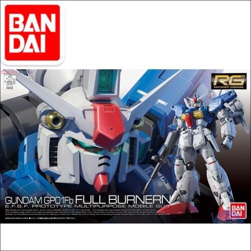 Original Gundam RG 1/144 Model RX-78 Gundam GP01FB ZEPHYRANTHES Mobile Suit Assemble Model Action Figures