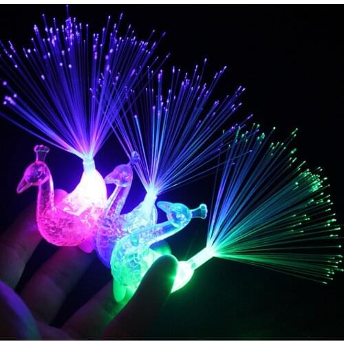 Multicolor LED Fiber Optic Light Night Lamp Holiday Christmas Wedding Home Decoration Nighting Lighting Lamps