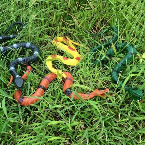 Snake Model Exquisite Craftsmanship Portable Eco-friendly Tricky Gift for Birthday Novelty and Gag Playing Jokes Toys