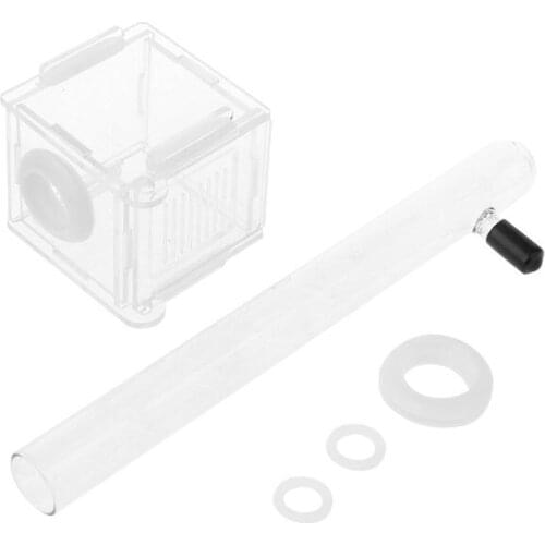 Ant Nest Glass Tube Mini Ant Nest with Active Zone Insect House Acrylic Ant Farm L4MB