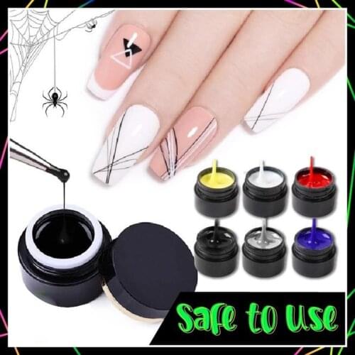 2019 Neon Spider Gel Nail Art UV Gel Nail Polish Varnish for DIY Gel Paint Design