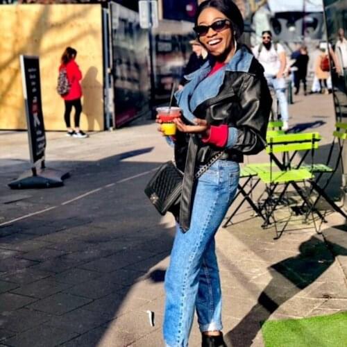 PAFUTIN Womens Denim Jackets