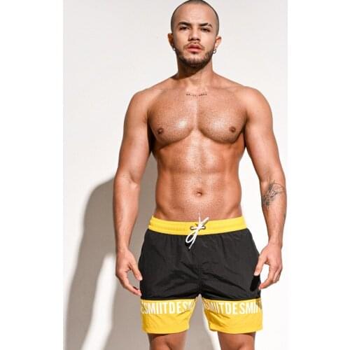 Sexy beach shorts swim trunks swimwear 2021 men gym sports board shorts men swimming pool party shorts men surf bikini swimsuits
