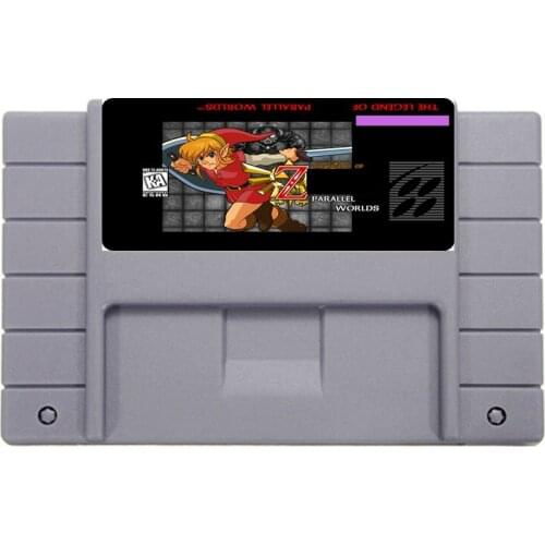 Save File 16bit 46pin Super Game Card - Parallel Worlds