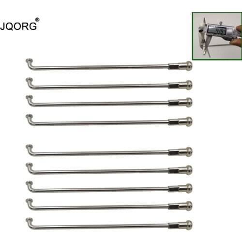 7G Diameter 4.5mm Equal Diameter Cylinder Body Motorcycle Spokes 304 Stainless Steel Material J-bend Motocross Spokes