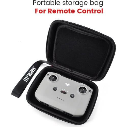 Remote Control Bag for Mavic Air 2 Portable Storage Case Box PU Carbon Pattern Carrying Pouch Bag for DJI Mavic Air 2 Accessori