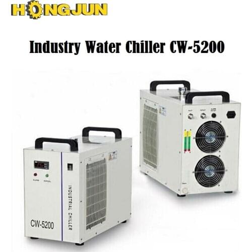 HONGJUN CW-5200 High Quality Lowest Price Water Chiller Used For Co2 Laser Engraving Cutting Machine