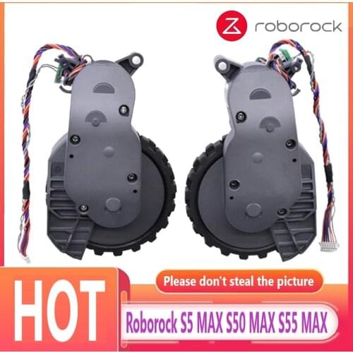 Original Roborock S5 MAX S50 MAX S55 MAX Left And Right Walking Wheels Accessories S7 Vacuum Cleaner Parts Wheel