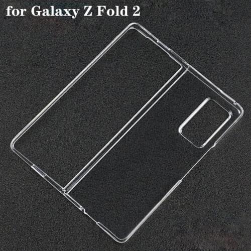 Front Back Protective Case Cover for Samsung Galaxy Z Fold 2 Shockproof TPU Transparent Phone Cases Covers for Galaxy Z Fold2