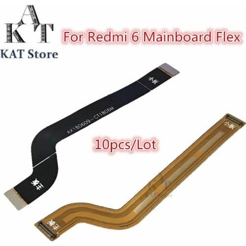 10pcs For Redmi 5 5A 6 6A Main Board Motherboard Connector Board Flex Cable Replacement Parts