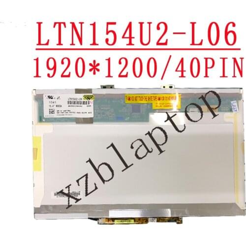 15.4" 1920 *1200 laptop LCD screen LTN154U2-L06 DP/N 0RP784