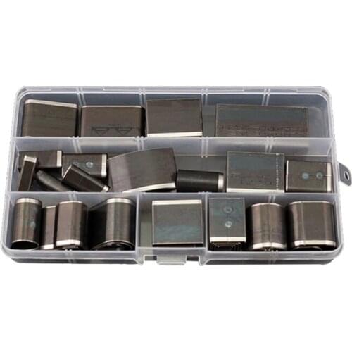 50LB 24 /39/52/55 Pcs Hole Space Cutter Punch Handmade DIY Leather Craft Embossing Punching Tool Set for Leather Belt Phone