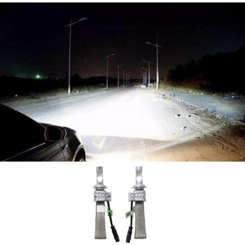 5S Car Headlight Bulbs LED Lamp H1 881 H4 H7 H11 9006 9005 9004 Hi-Lo Beam ZES chips 12000lm 12V Auto headlamp Fog Lights 6500K
