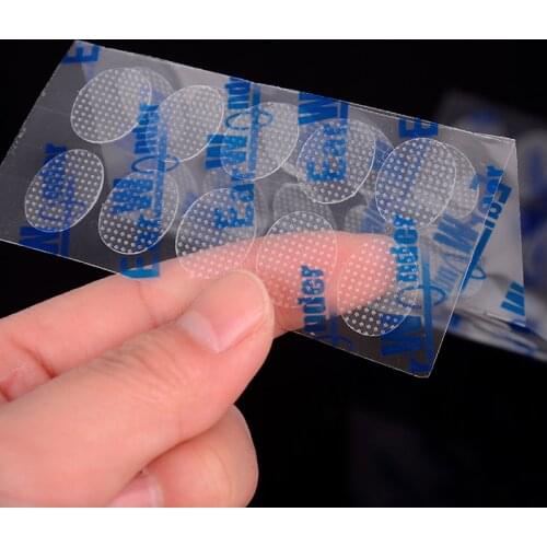 60Patches Transparent Ear Support Earring Lift Protector For Stretched Or Torn Ear Lobes And Relieve Strain From Heavy Earrings