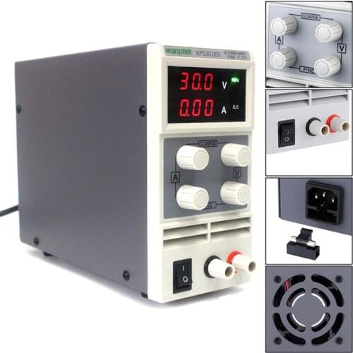 Digital Adjustable 0~30V 0~10A ,110V-220V Mini DC Power Supply LED High Accuracy Switching Power Supply 0.1V/0.01A Lab Equipment