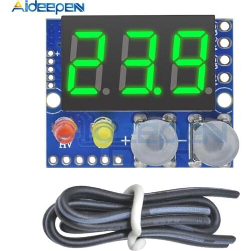 DC 0-99.9V LED Digital Display Voltmeter meter Voltage Buzzer Alarm Lipo Voltage led Indicator Tester For RC Car Battery Boat