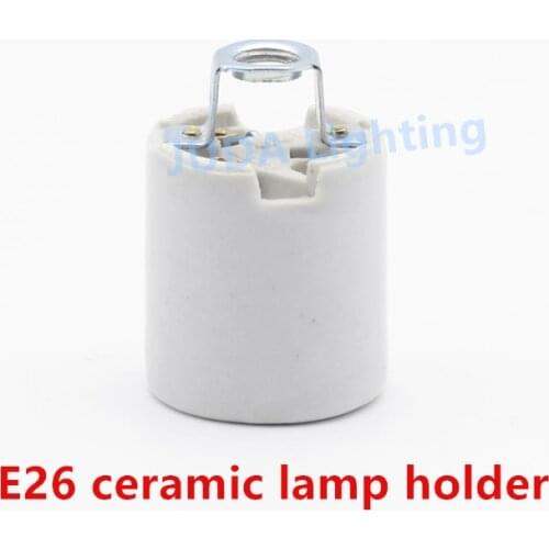 E26 / E27 screw cap lampholder high temperature ceramic lamp base for chandeliers wall lamps led pendant light lighting fittings