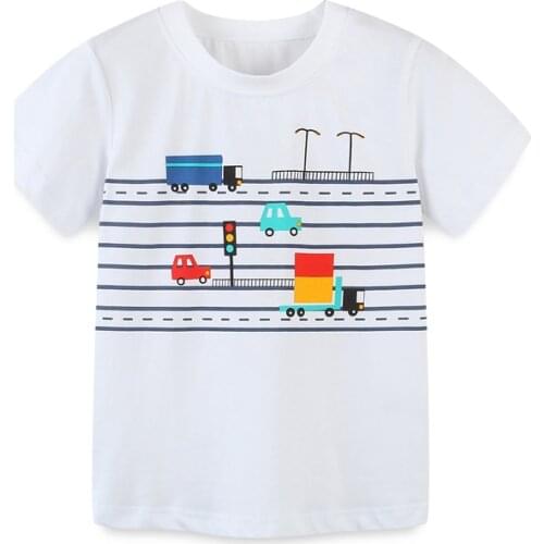 Funnygame Boy Girl Summer Shirt Children T Shirt Baby Clothing Cotton Tees Cartoon Clothes Hot Selling Toddler Tops