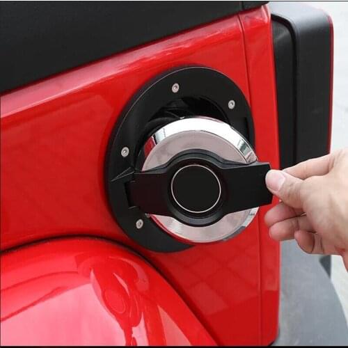 For Jeep Wrangler JK 2007-2016 2/4 Doors Brand New Car Oil Fuel Tank Cover Gas Lid Filler Cap Metal ABS Car Styling Accessories