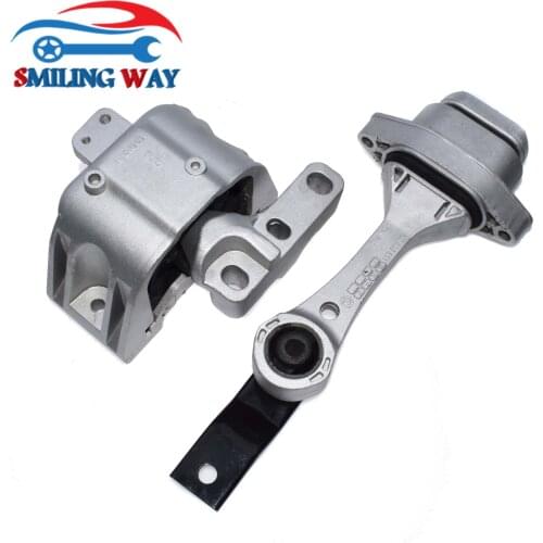 For VW Beetle Golf MK4 Bora Audi A3 Seat Leon Toledo Skoda Octavia Rear & Front Right Engine Transmission Motor Mount Set