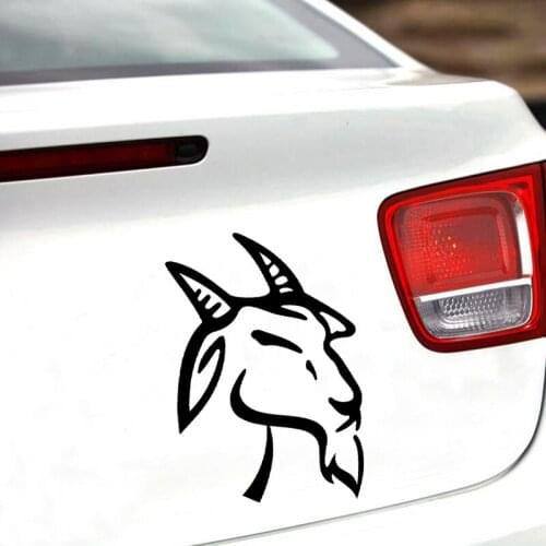 EmpireYing 3 Size 8 Colors Kind Cute Elegant Old Goat Happy Time Enjoy Car Sticker Window SUV Door Laptop Kayak Vinyl Decal Gift