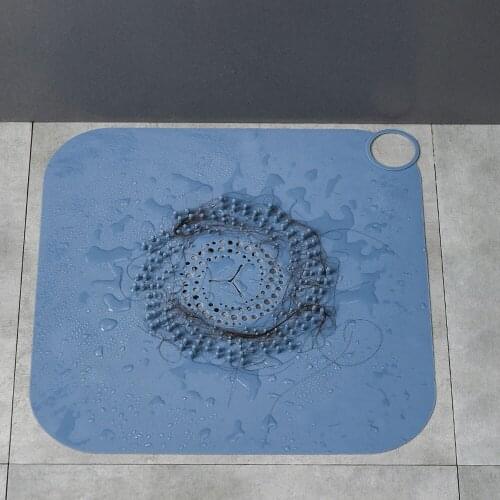 Drain Hole Filter Shower Drain Anti-Blocking Antiskid Floor Sink Cover Hair Catcher Sewer Smell Removal Strainer Bathroom Tools
