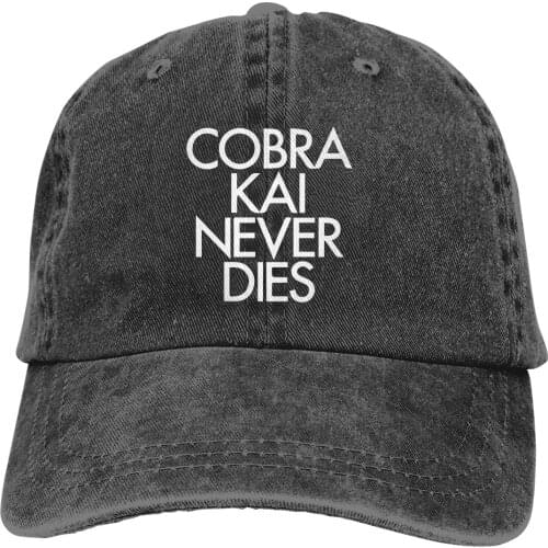 COBRA KAI NEVER DIES Baseball Cap cowboy hat Peaked cap Cowboy Bebop Hats Men and women hats