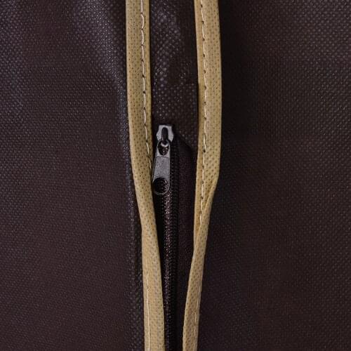 Men Dustproof Hanger Coat Clothes Garment Suit Cover Storage Bags Clothes Storage Case Clothing Covers 3 Colors Shngki Solid