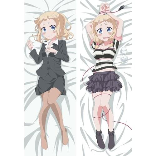 Anime NEW GAME SUZUKAZE AOBA Takimoto Hifumi Iizima Yun Sexy Girl Throw Pillow Cover Hugging Pillowcase Otaku Dakimakura