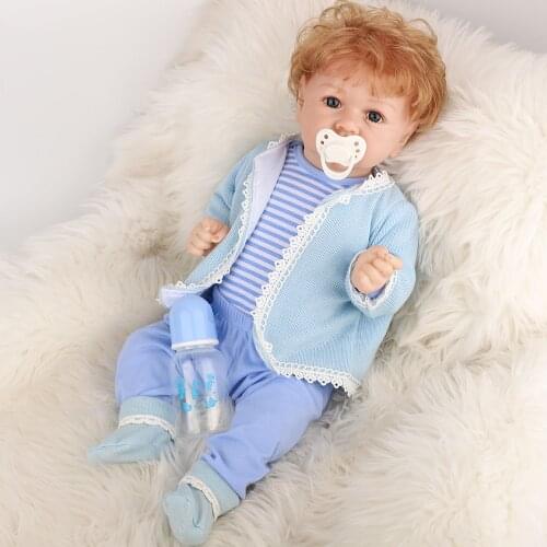 New real baby doll boy reborn silicone dolls Reborn Baby Dolls Silicone Soft Kids Gift Best Playmates