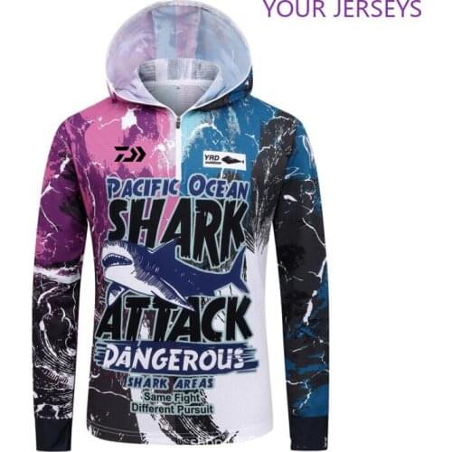 Anti-UV DAIWA Fishing Clothes Long Sleeve Ultra-Light Hooded Clothing Quick Dry Breathable Sun Protection Shirt Pesca DAIWA