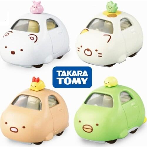 Takara TOMY DREAM TOMICA sumikko gurashi car toy model kit Diecast baby toys anime figure funny girl doll pop bauble