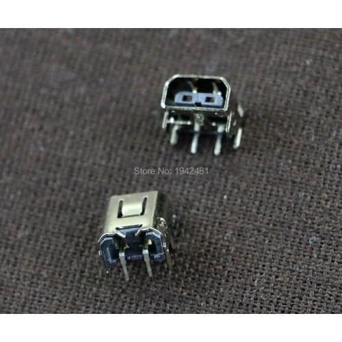 100PCS Replacement Part for Wii U AC Adapter Charging USB Port power charger socket Charging Connector for WII U