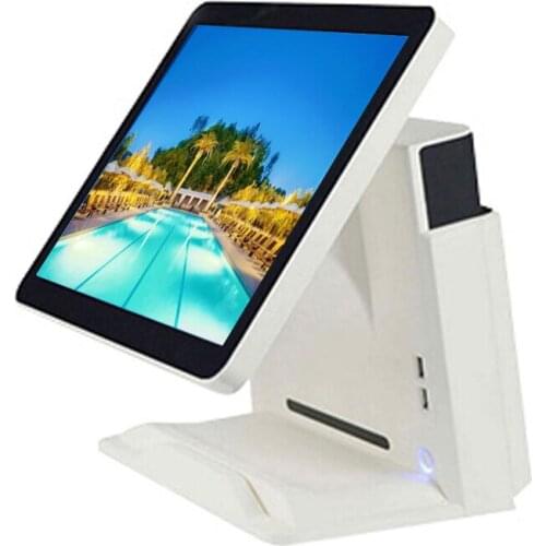 15 inch capacitive touoch screen pos terminal windows pos all in one cash register